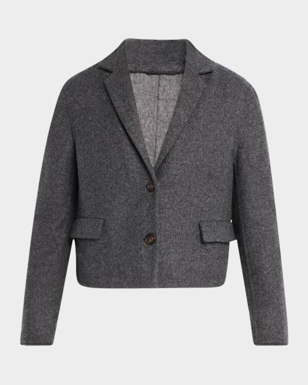 ジャケット・アウター LOEWE 24ss double breasted jacket Loewe Grey Wool Double-Breasted Jacket – LOZURI®