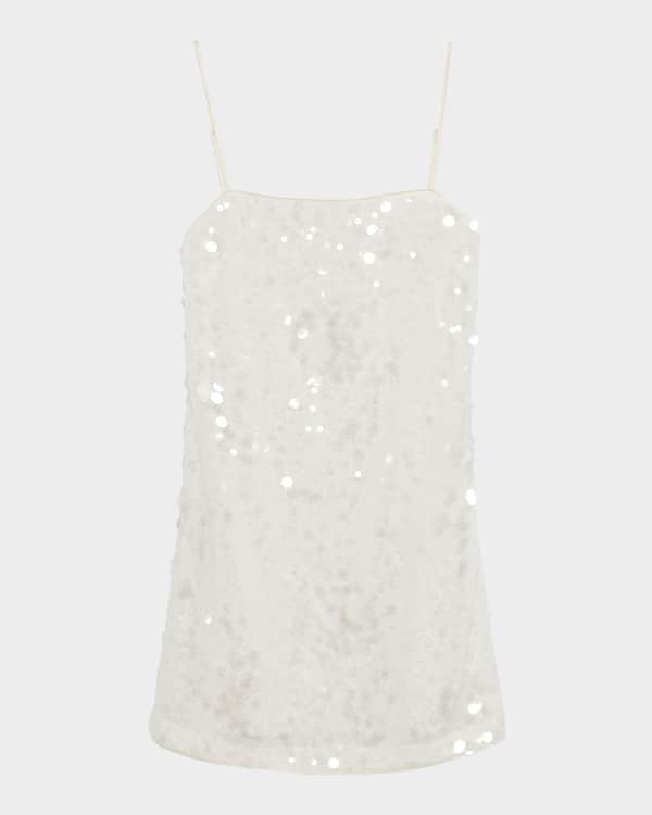 Vivienne Embroidered Sequin Mini Dress