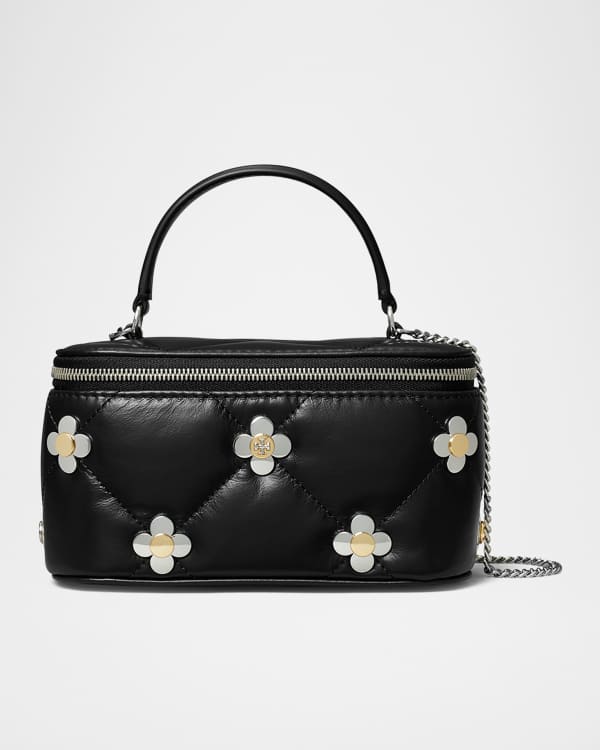 Edie Mini Quilted Leather Chain Crossbody Bag