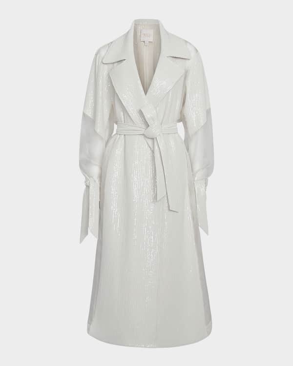 LOW CLASSIC Double Collar Trench Coat | Neiman Marcus