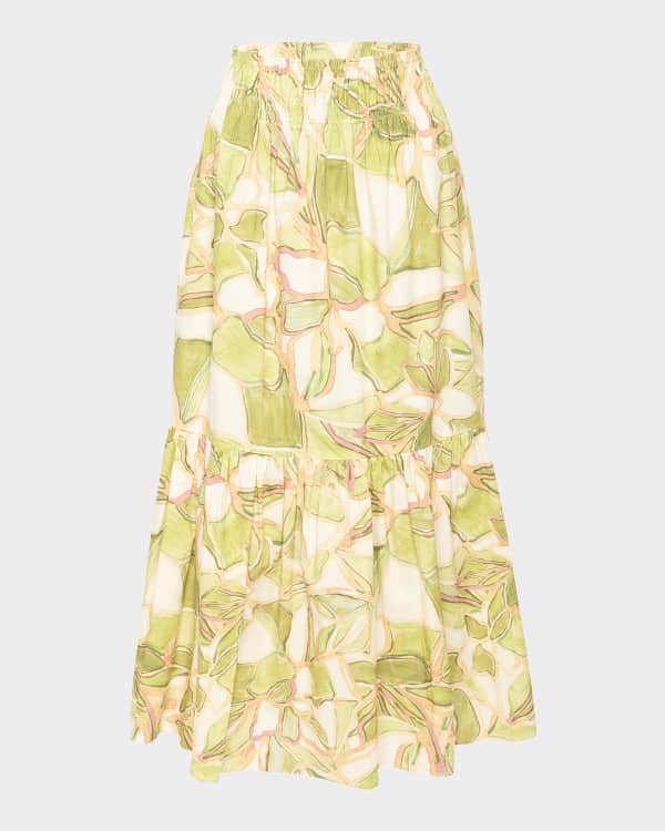 Philosophy di Lorenzo Serafini Pleated A-Line Maxi Skirt