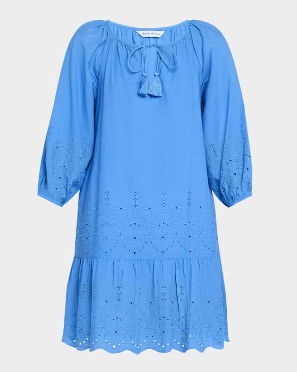 Kelly Embroidered Mini Dress