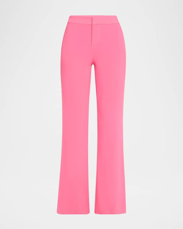 Weekend Max Mara Bosso Cropped Flare-Leg Chino Pants