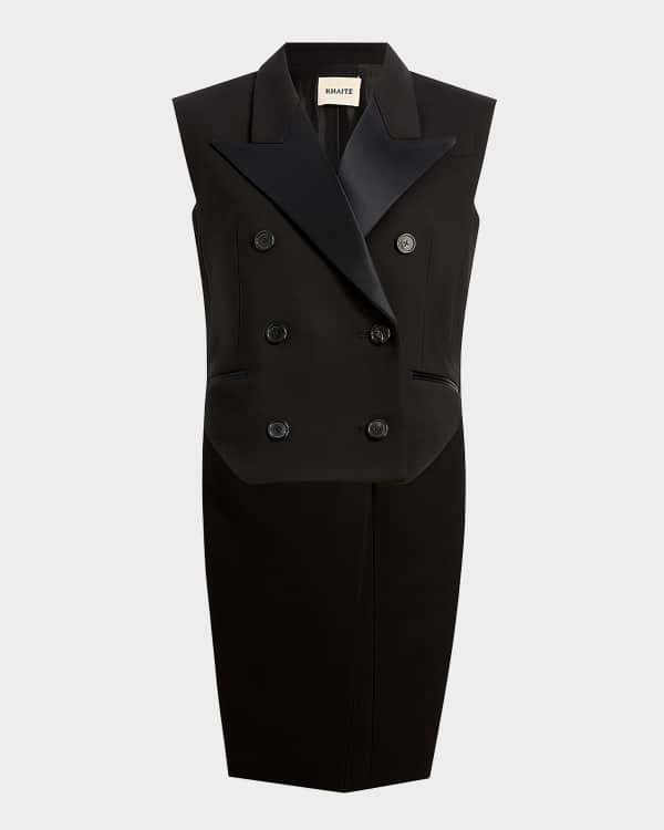 Max Mara Nereo Pleated Wrap Jacket | Neiman Marcus