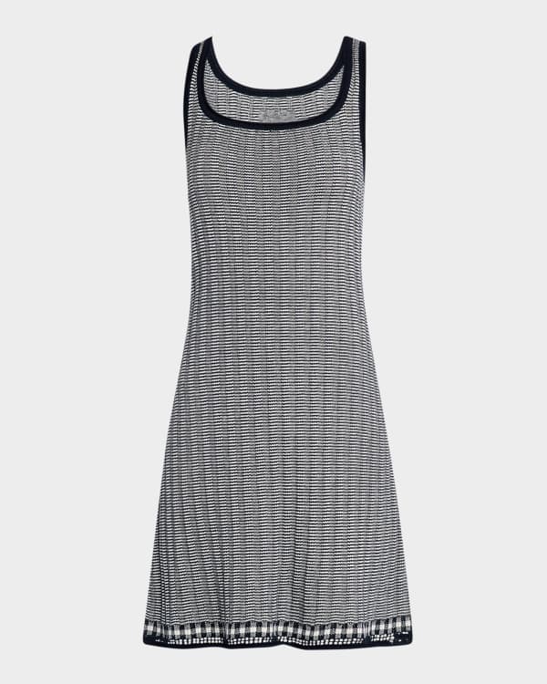 STAUD Wells Floral-Embroidered Midi Dress