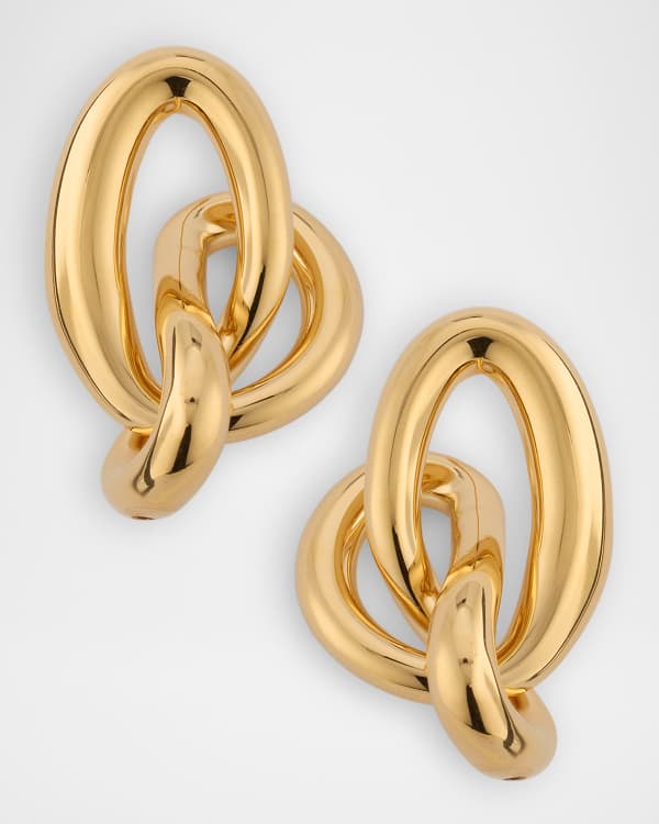 Versace Medusa Round Biggie Stud Earrings | Neiman Marcus