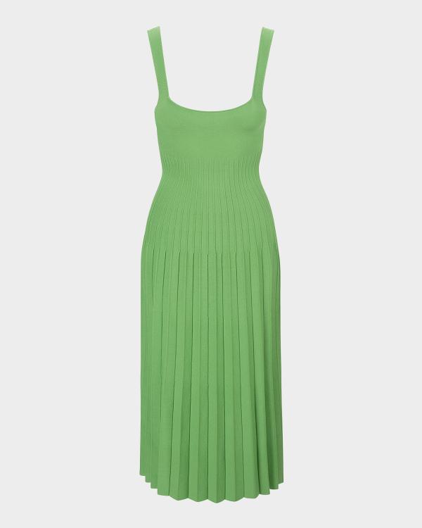 green emerald velvet dress BROOKLYN WAVY ASYMMETRIC DRESS