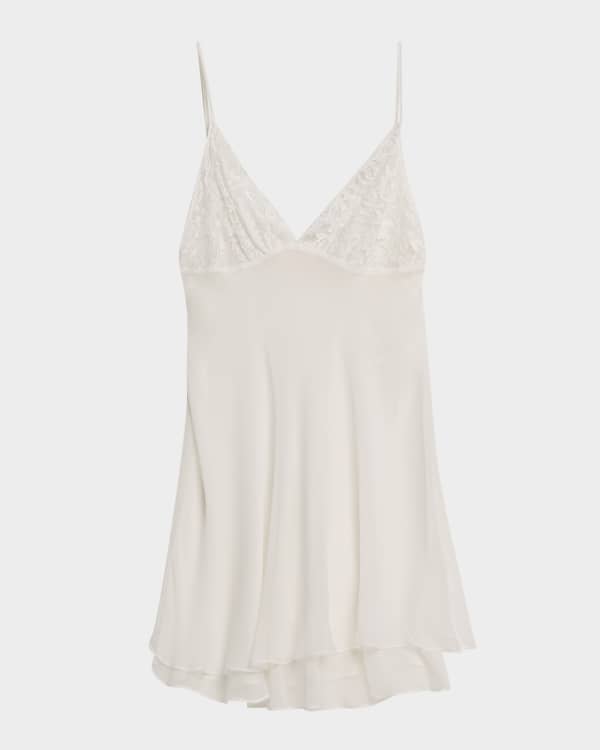 Chemise De Nuit Broderie Anglaise