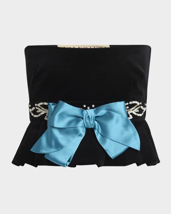 Square-Neck Buttoned Top