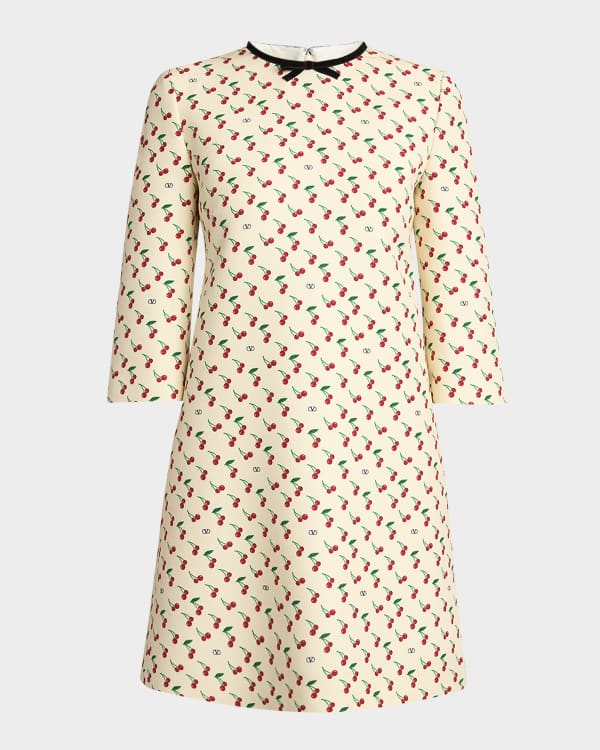 Valentino Garavani Bead Embellished Tulle Sleeveless Mini