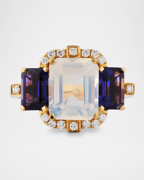 Bottega Veneta Two-Tone Ring with Round Link | Neiman Marcus