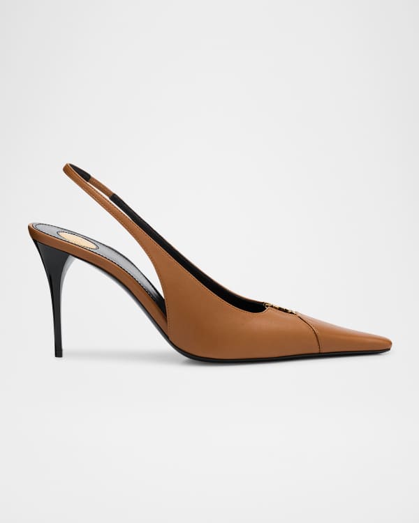 【関税&送料込】Givenchy Decollete Slingback Givenchy Men's Beauw 95Mm Calfskin Leather Slingback (All