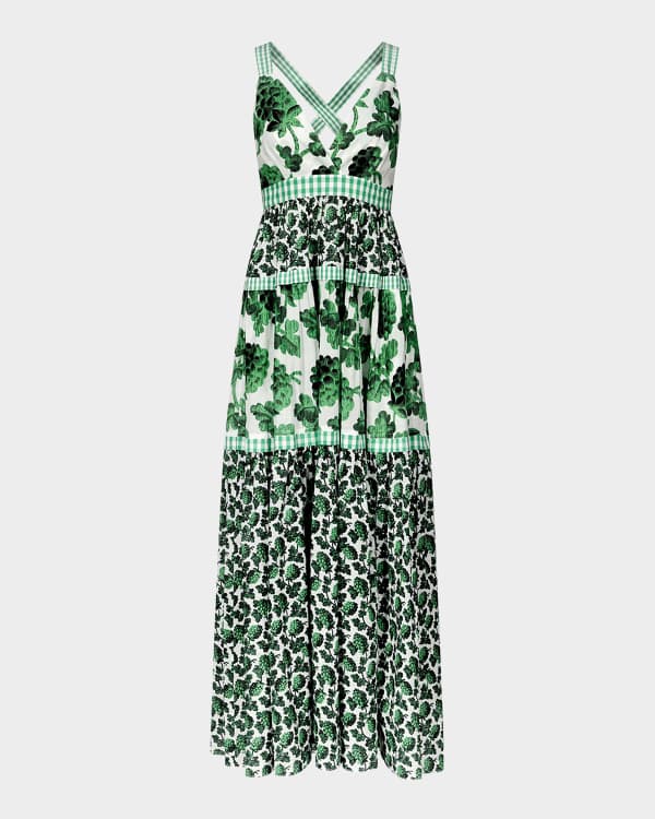 DIANE von FURSTENBERG☆ジョナプリント コットン マキシ ドレス マキシ DIANE von FURSTENBERG(ダイアンフォンファステンバーグ