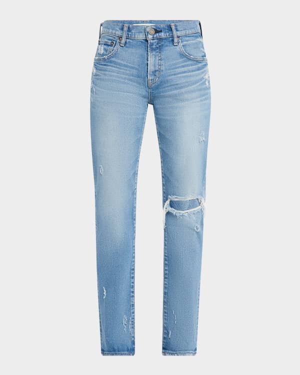 MOUSSY VINTAGE Ridgefield Straight Low-Rise Jeans | Neiman