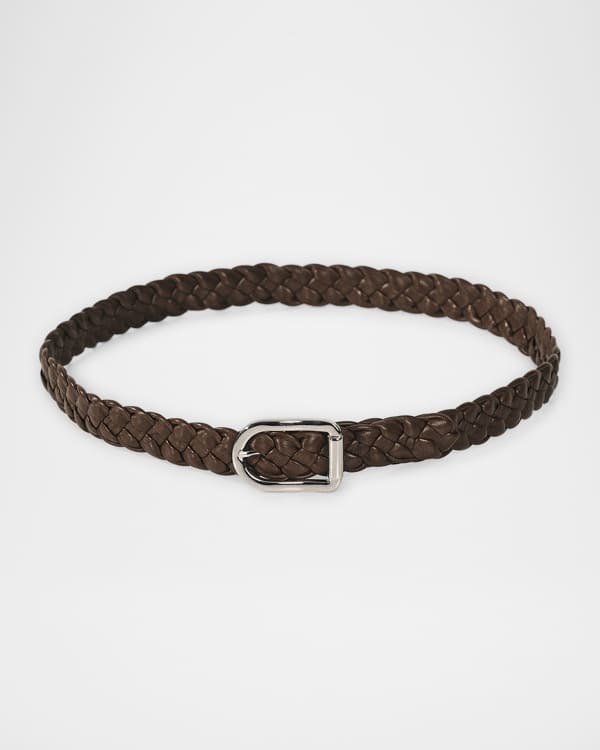 McQueen The V Harness Belt w/ Eyelet Detail | Neiman Marcus