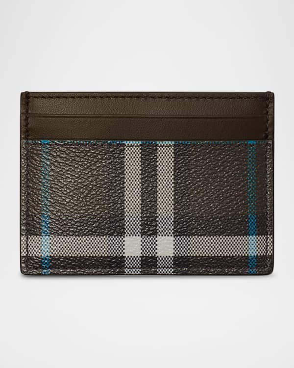Burberry Small Check Bifold Wallet | Neiman Marcus