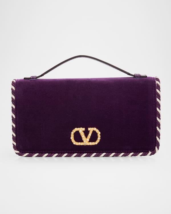 Vlogo Signature Valentino Mini Portemonnaie Vlogo Signature Grainy