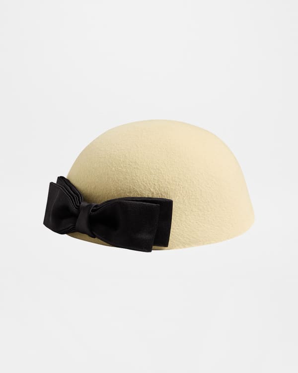 Valentino Garavani V-Logo Large Brim Hat | Neiman Marcus