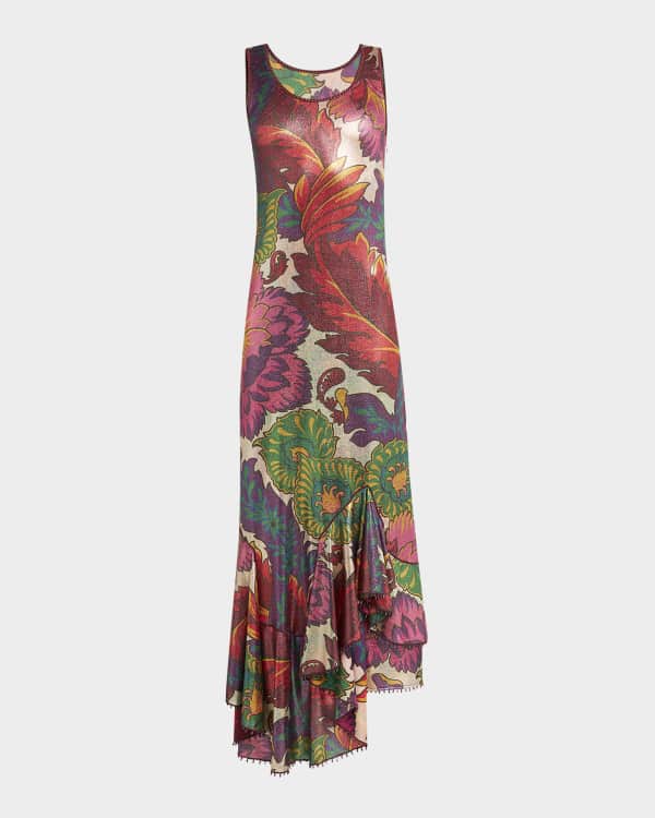 Adunni Maxi Dress- Metallic Nude