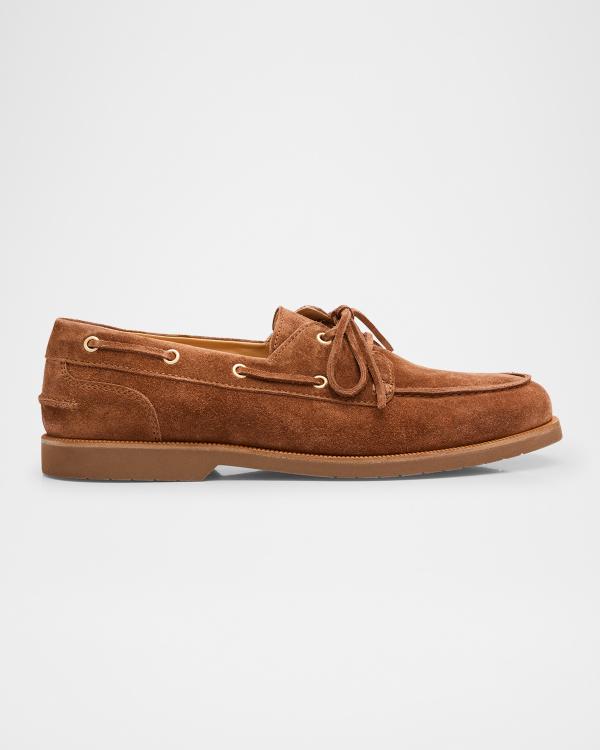 Burberry Men\'s Brown Suede Shoes Burberry Suede Tassel Loafers Men size 40 US 7 Womens US 9.5  main image 4