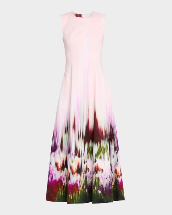 ◆SIMKHAI◆Aldina Sleeveless Jersey Midi Dress◆ SIMKHAI Aldina Sleeveless Midi Dress in Chromatic Vine | REVOLVE