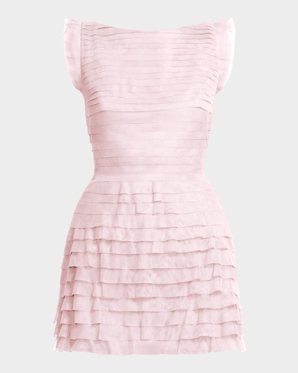Robe Blanche Plissée à étages BCBGeneration - Taille M (Medium), Occasion En Très Bon état