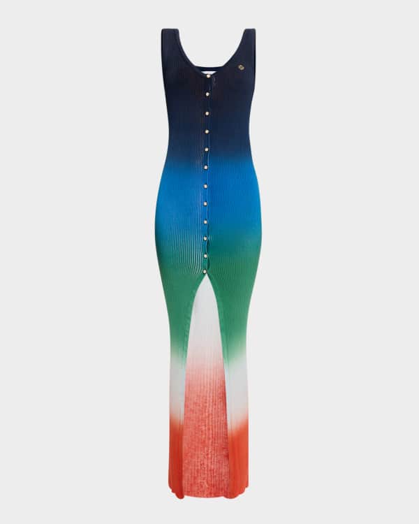 TOM FORD Slinky Jersey Halter Maxi Dress | Neiman Marcus