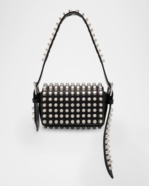 Alexander Wang Roz Studded Leather Shoulder Bag | Neiman Marcus