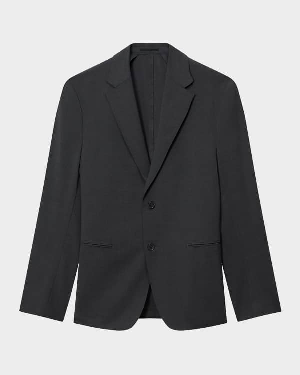 Theory Men's City Foundation Tech Bomber Jacket | Neiman Marcus