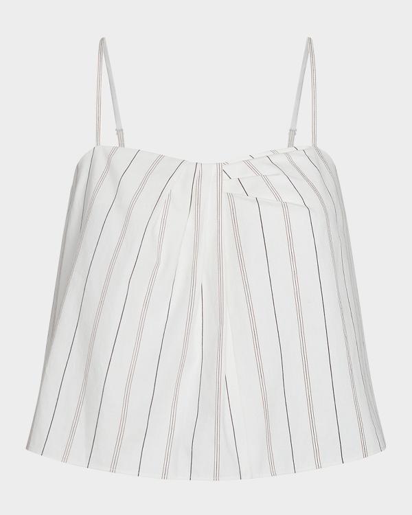 Bns V-nk Bias Tank Top