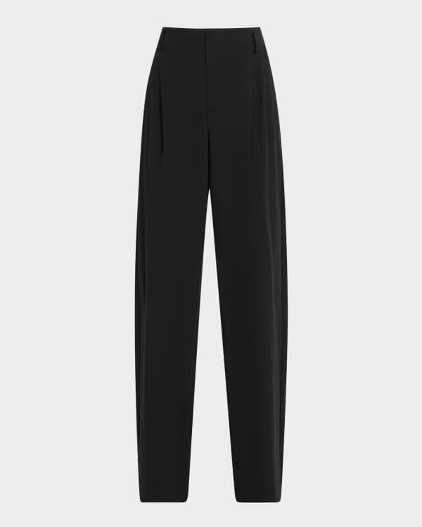 パンツ Fabiana Filippi Wide Leg High-Waist Pants FABIANA FILIPPI Wide-Leg Trousers | Neiman Marcus