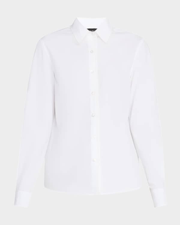 Chemise Blanche Derek Lam 10 Crosby – Femme Taille 2 – Boutonnée Coton (Très Bon état)