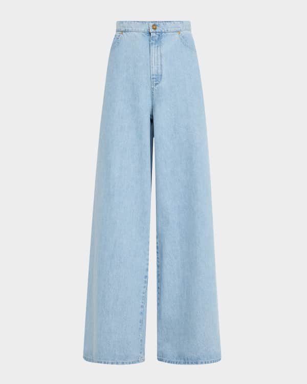 Max Mara Oboli Wide-Leg Trousers | Neiman Marcus