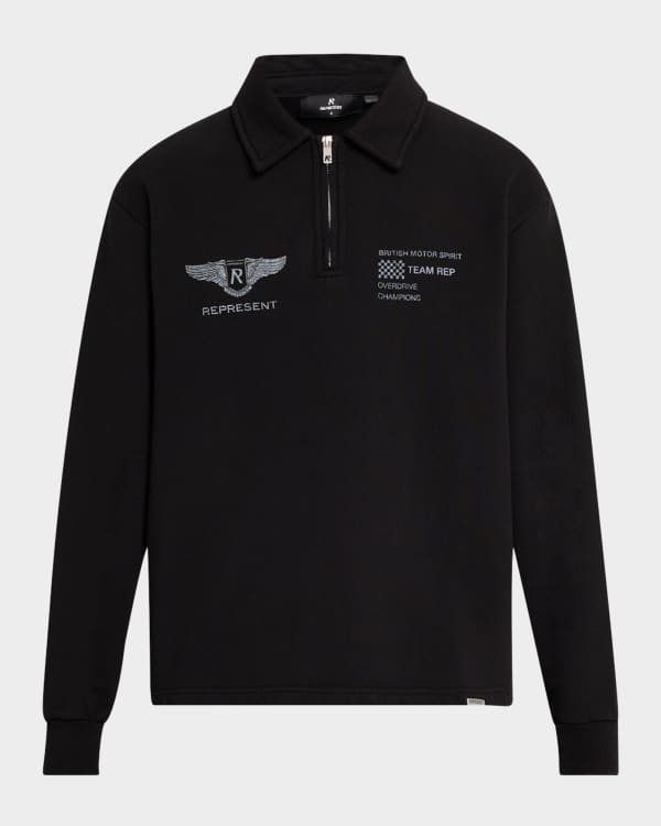 Vilebrequin Men's Turtles Embroidered Sweatshirt | Neiman Marcus