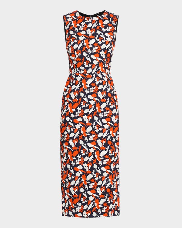 alemais tiered midi dress Alémais Elora Tiered Patchwork Midi Dress - Multi