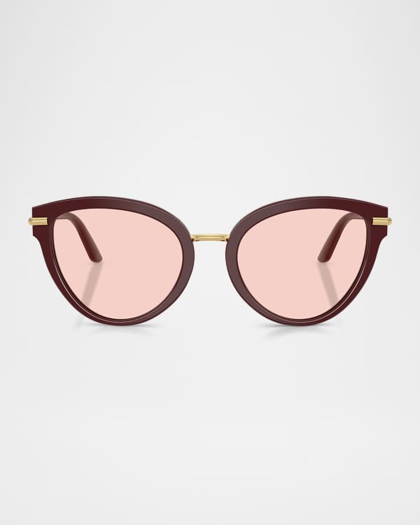 Dolce & Gabbana Blue Lace Acetate Crystal Butterfly DG4231 Sunglasses