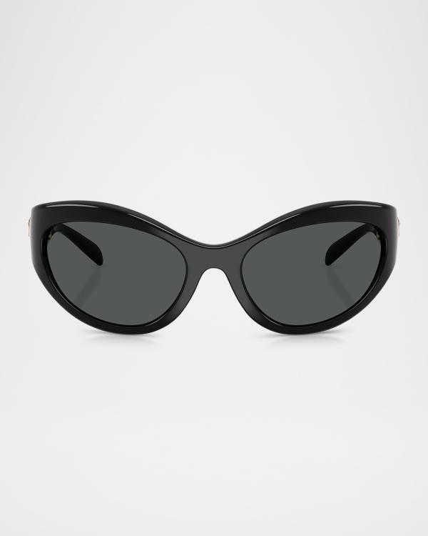 Versace Medusa Cutout Metal Aviator Sunglasses NEW Authentic VERSACE Aviator Medusa Gold Black Metal  main image 3