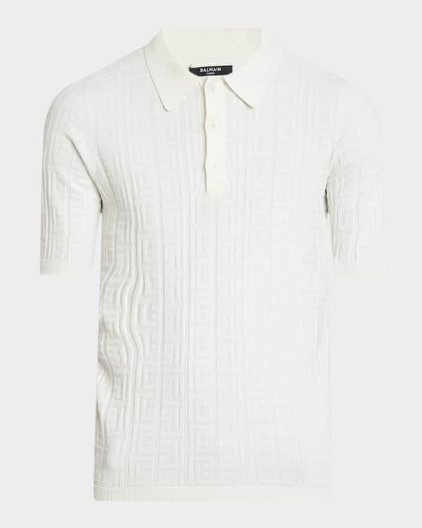 TOM FORD Men's Garment Dyed Piquet Polo Shirt | Neiman Marcus