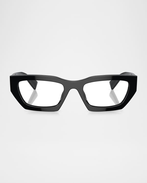 Miu Miu MU 03XV Acetate Rectangular Sunglasses | Neiman Marcus