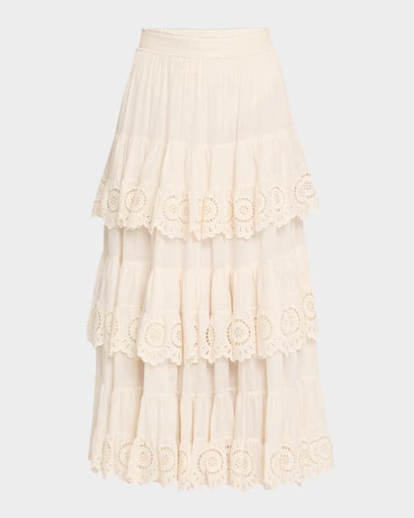Zimmermann Luminosity Floral Midi Pencil Skirt | Neiman Marcus