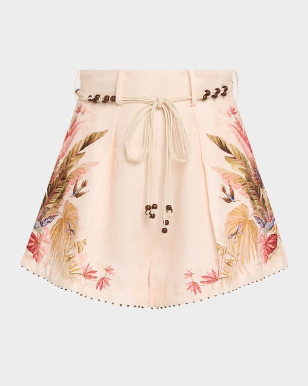 ショートパンツ ZIMMERMANN 'Illuminate Tuck' shorts Pink Women's Illuminate tuck shorts | ZIMMERMANN | 24S