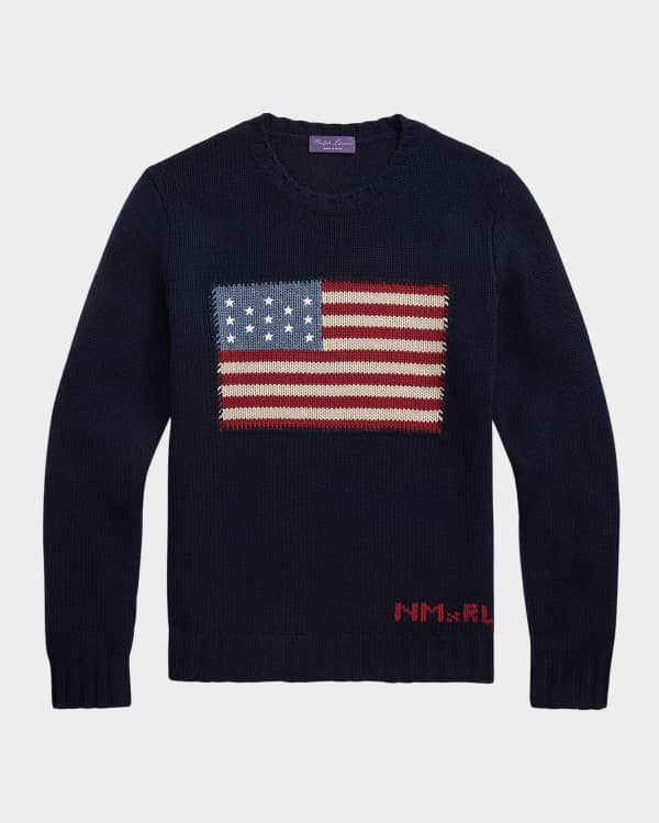 Ralph Lauren Purple Label Men's Silk-Cotton Full-Zip Sweater