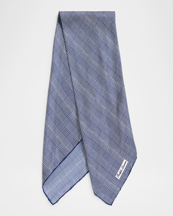 RALPH LAUREN PURPLE LABEL シルク100大判 ポンチョ RALPH LAUREN PURPLE LABEL シルク100大判 ポンチョ