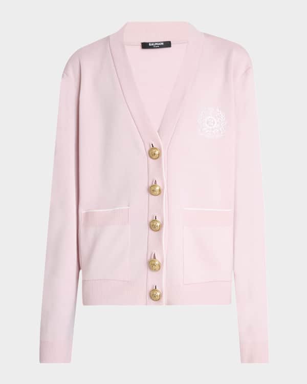 Giambattista Valli Floral Embroidered Knit Cardigan | Neiman