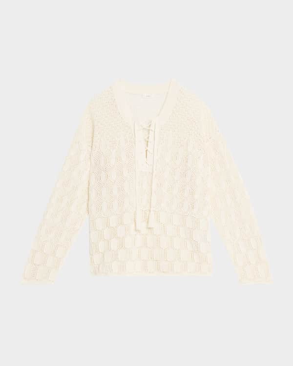 Zadig & Voltaire Cici Star Elbow Patch Sweater | Neiman Marcus