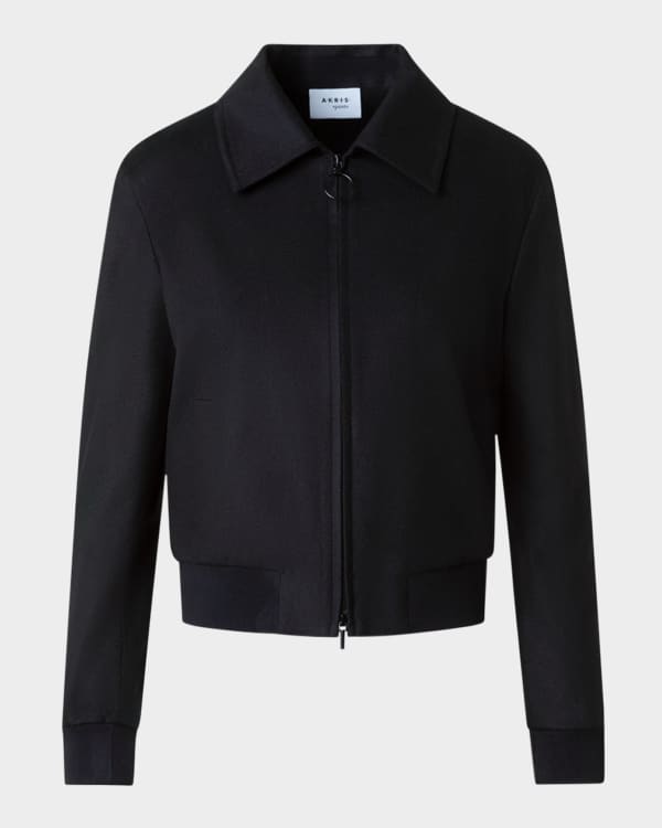THE ROW Vito Technical Nylon Bomber Jacket | Neiman Marcus