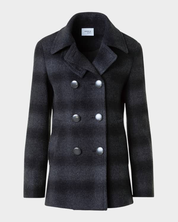コート The Row Egle Single-Breasted Wool And Silk Coat THE ROW Egle single-breasted wool and silk coat - Black