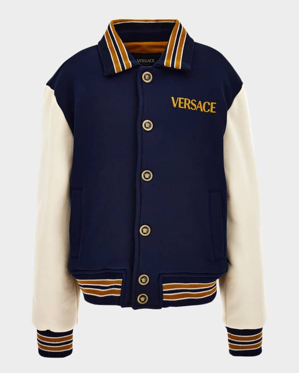 Boy's Recycled Nylon Puffer Bomber Jacket, Size S-XL