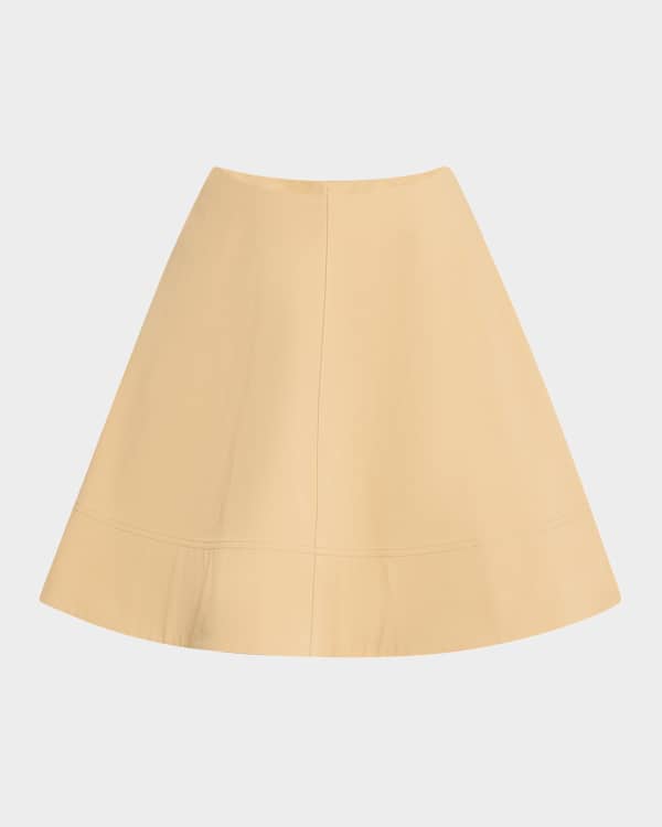 Max Mara Leisure Alessio Textured Midi Skirt | Neiman Marcus