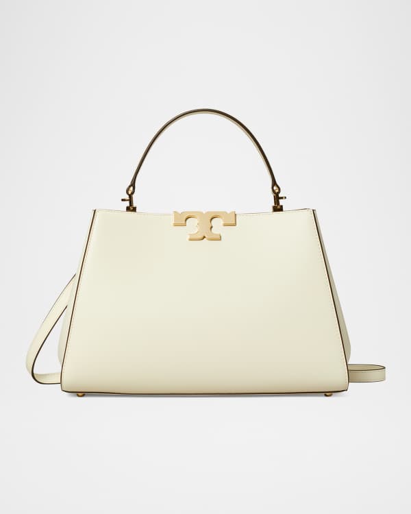 Tory Burch Eleanor Mini Pebbled Leather Satchel Bag | Neiman